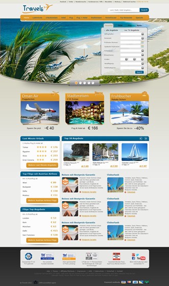 Websites: Tours and Travels